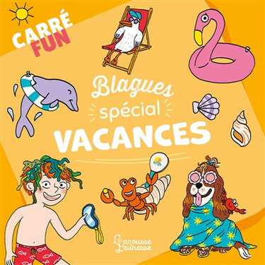 Couverture de Blagues spécial vacances par Aurore Meyer
