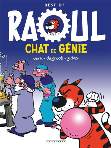 Couverture de Léonard. Best of Raoul : chat de génie