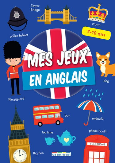 Couverture de Mes jeux en anglais : 7-10 ans