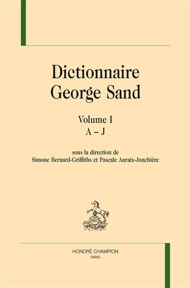 Dictionnaire George Sand