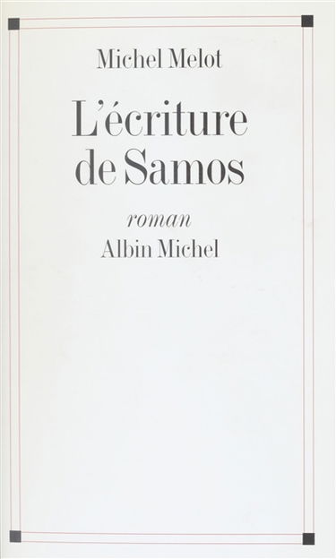 L'Ecriture de Samos