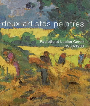 Couverture de Itinéraires de deux artistes-peintres : Paulette et Lucien Genet, 1930-1980 : exposition, musée du Bugey-Valmorey, Lochieu, 1998
