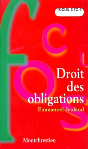 Le droit des obligations