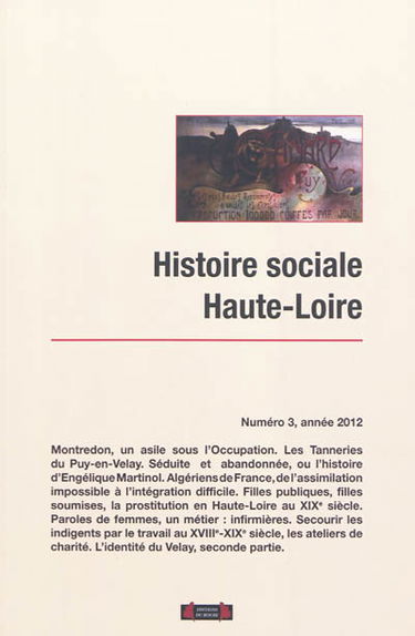 Histoire sociale Haute-Loire, n° 3