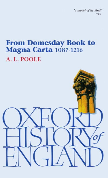 Couverture de From Domesday Book to Magna Carta 1087-1216 (The Oxford History of England)