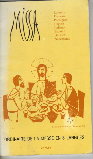 Ordinaire de la messe en 8 langues