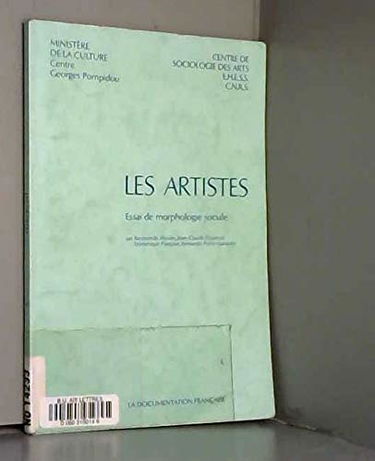 Les Artistes, essai de morphologie sociale