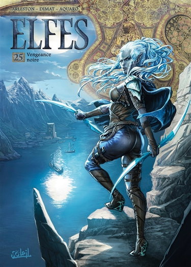 Couverture de Elfes. Vol. 25. Vengeance noire par Christophe Arleston