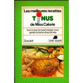 Les Meilleures recettes tonus de miss calorie