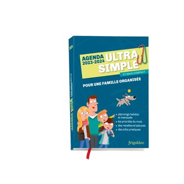 Agenda 2024 Ultra Simple et maxi compact ! : (de sept. 2023 à déc. 2024)