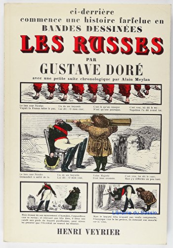 Couverture de Les Russes ou l'histoire dramatique, pittoresque et caricaturale de la Sainte Russie par Gustave Doré