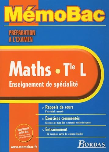 MEMO PREPA.EXAM. MATHS TERM L (Ancienne Edition)