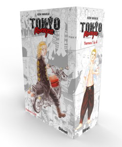 Couverture de Tokyo revengers : coffret tomes 1 à 4