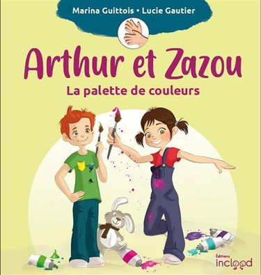 Couverture de Arthur et Zazou. La palette de couleurs