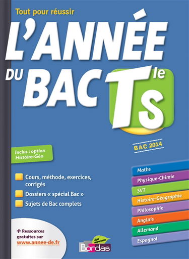 L'année du bac terminale S : tout pour réussir