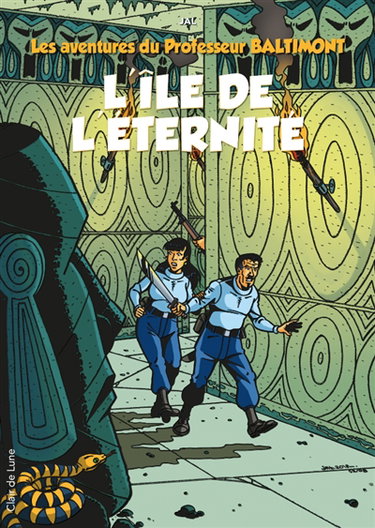 Couverture de Les aventures du professeur Baltimont. Vol. 2. L'île de l'éternité
