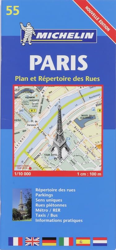Plan de ville : Paris plus pratique, numéro 55