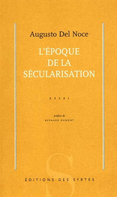L'époque de la sécularisation