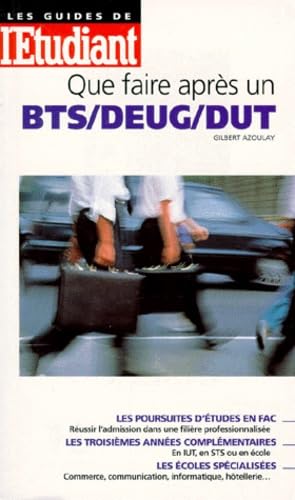 Que Faire Apres Un Bts/Deug/Dut