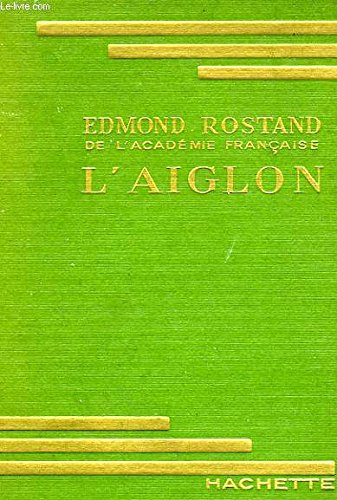 Couverture de L'aiglon par Edmond Rostand