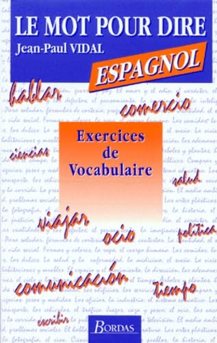 Exercices de vocabulaire espagnol