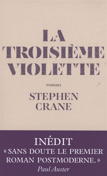 La troisième violette. Histoires contées par un artiste. Croquis new-yorkais