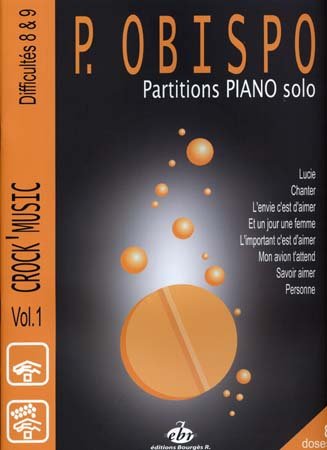 Obispo Pascal Best of (crock'music vol 1 ) - Piano solo