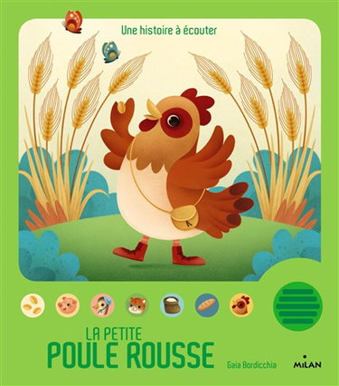 Couverture de La petite poule rousse