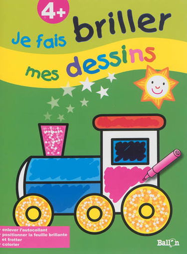 Je fais briller mes dessins : les mots