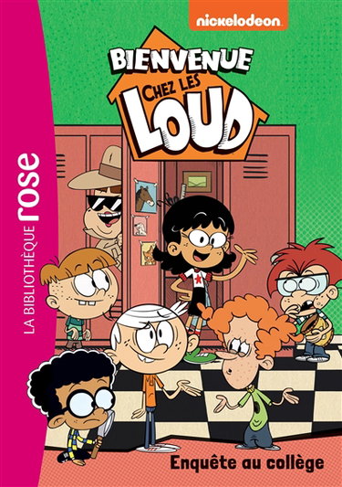 Couverture de Bienvenue chez les Loud. Vol. 43. Enquête au collège