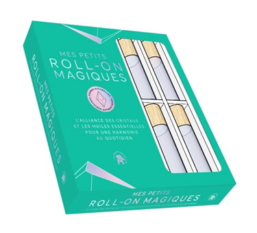 Couverture de Mes petits roll-on magiques : pierres naturelles : l'alliance des cristaux et les huiles essentielles pour une harmonie au quotidien