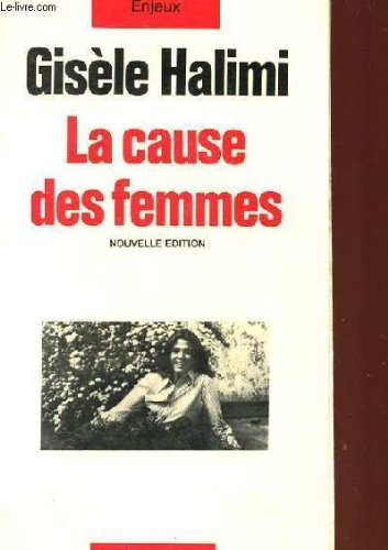 Couverture de LA CAUSE DES FEMMES