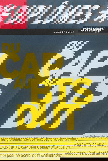 Du CAP au BTS-DUT : les fiches de tous les diplômes (CAP, BP, MC, bac pro, bac techno, BMA, BT, CS, DMA, DT, BTS, DUT) avec leurs objectifs et leurs débouchés