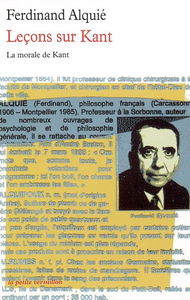 Leçons sur Kant : la morale de Kant