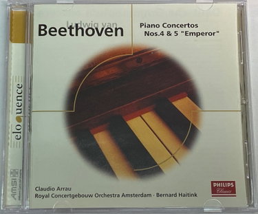 Couverture de Beethoven: Piano Concertos Nos. 4 & 5 "Emperor"