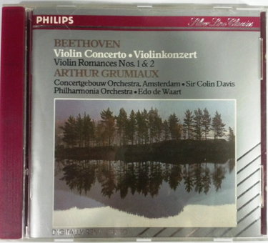 Couverture de Beethoven : Concerto pour violon - Romances n° 1 et n° 2