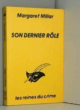 Son dernier rôle