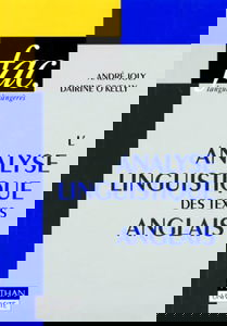 L'Analyse linguistique des textes anglais