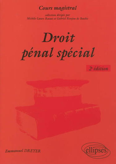 Droit pénal spécial