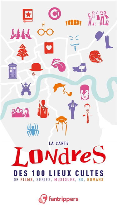 Londres : la carte des 100 lieux cultes de films, séries, musiques, BD, romans