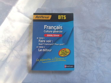 Français BTS : deux thèmes d'études, 2008-2009