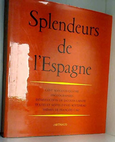 Couverture de Splendeurs de l'espagne