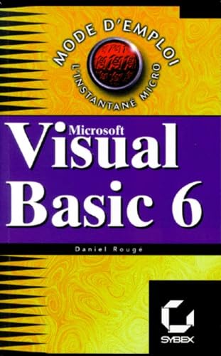 Couverture de Visual basic 6 par Daniel Rougé