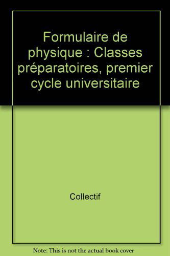 LAFOURCADE FORMUL PHYS. C3