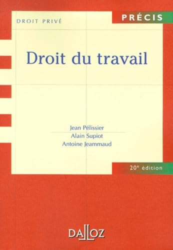 Droit du travail, 20e édition