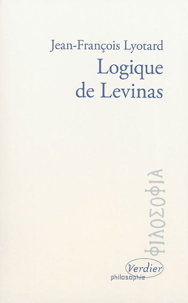 Logique de Levinas