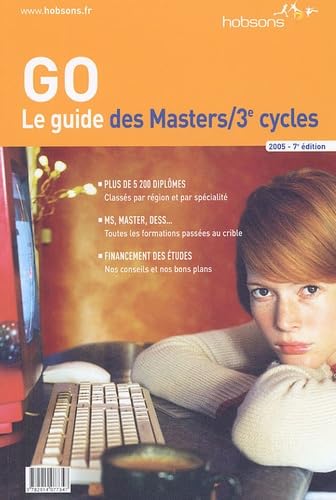 Go 2005: Le guide des Masters/3e cycles