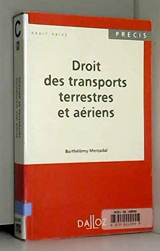 Droit des transports terrestres et aériens