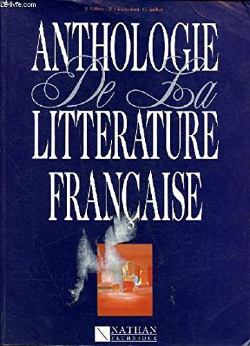 Anthologie de la littérature française
