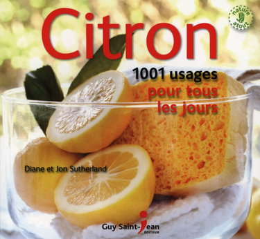 Couverture de Citron: 1001 usages pour tous les jours